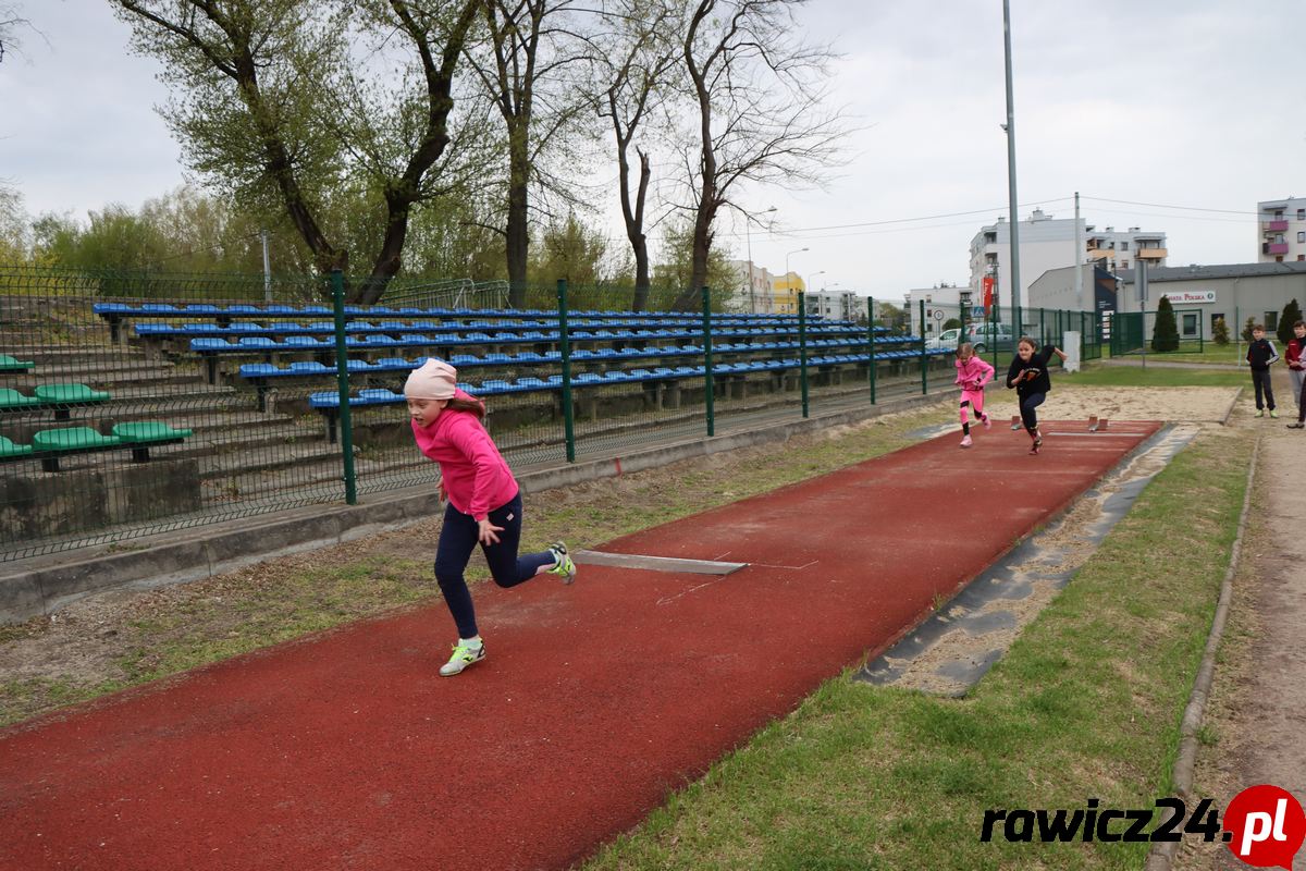 Treningi lekkoatletów Kadeta Rawicz