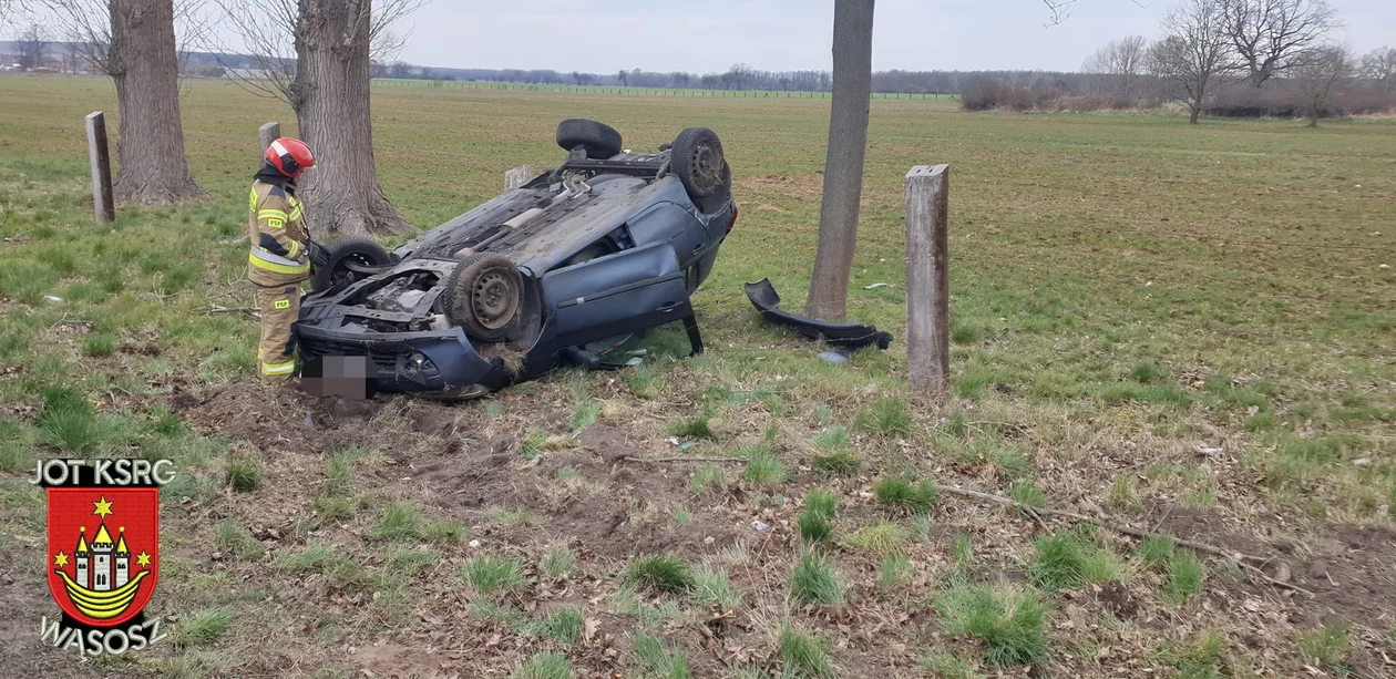 Kolizja pod miejscowością Wiewierz