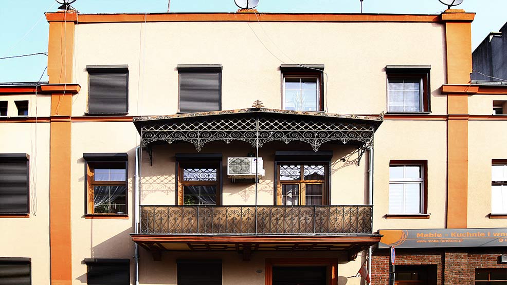 Budynek z jedynym takim balkonem w Polsce - Zdjęcie główne