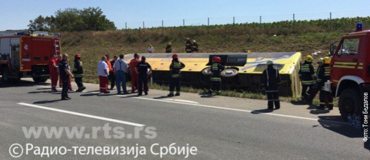 Rawiczanie jechali autokarem, który miał wypadek w Serbii - Zdjęcie główne