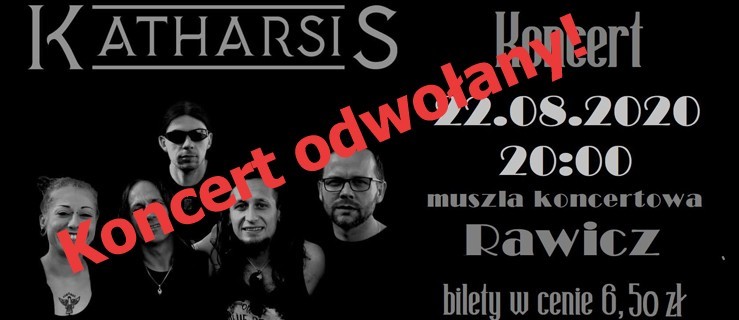 Koncert Katharsis odwołany!  - Zdjęcie główne