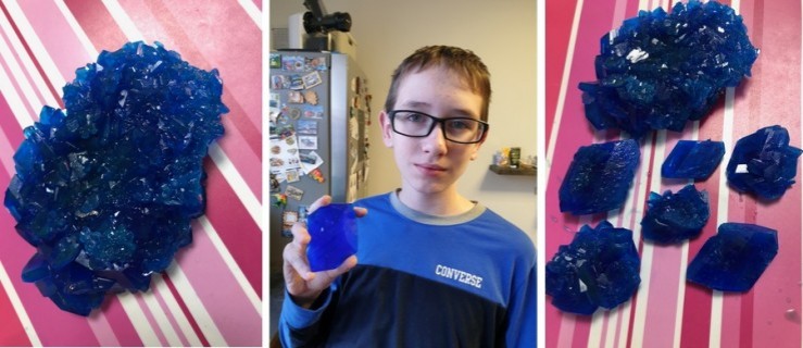 Przez trzy miesiące hodowali kryształy - Zdjęcie główne