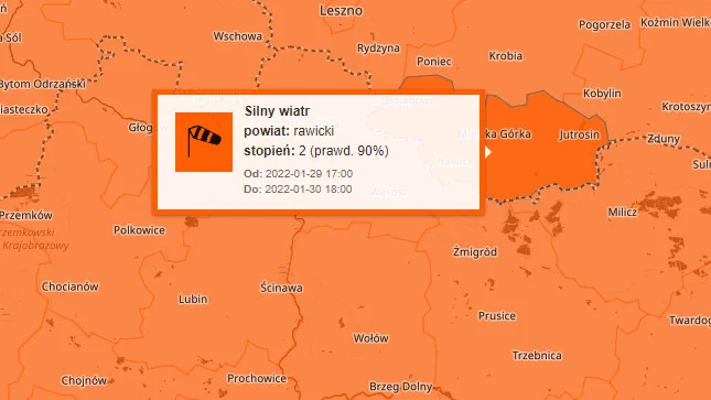 Nadchodzą wichury. IMGW podnosi stopień alarmu - Zdjęcie główne