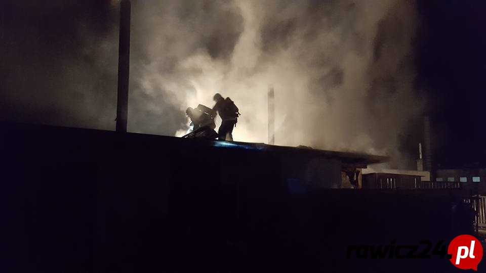 Pożar w Chojnie - Zdjęcie główne