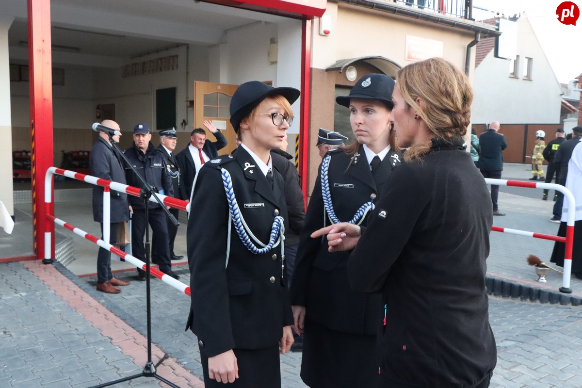 Powitanie nowego samochodu OSP Sobiałkowo