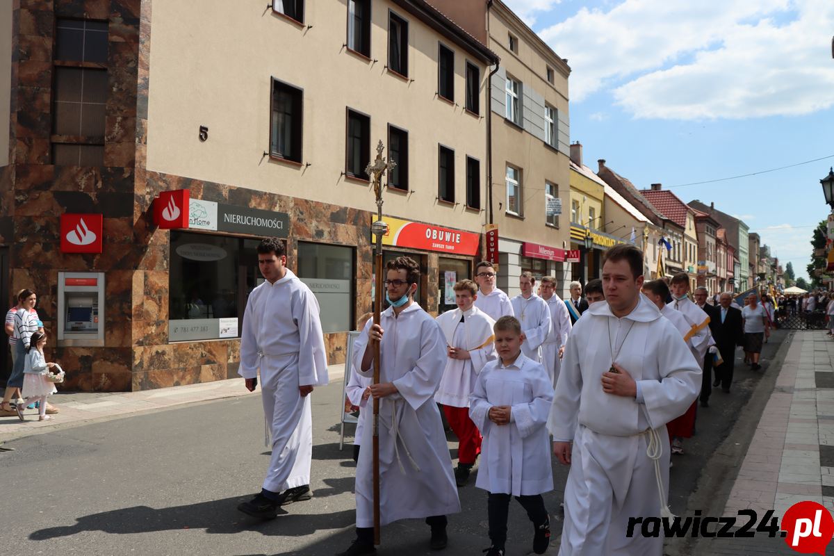 Boże Ciało 2021 w Rawiczu 