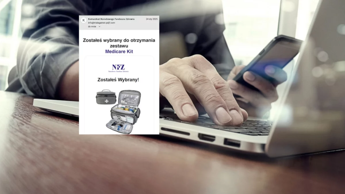 Dostałeś ofertę darmowej apteczki? NFZ ostrzega: to może być próba wyłudzenia danych i pieniędzy - Zdjęcie główne