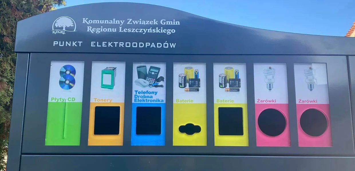 W Bojanowie i Jutrosinie stanęły Punkty Elektroodpadów - Zdjęcie główne