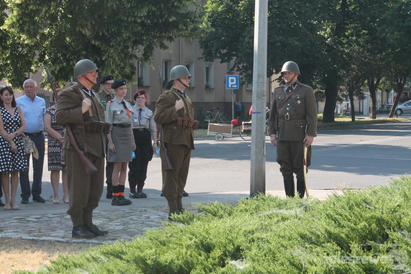 40-lecie Związku Żołnierzy Wojska Polskiego w Pleszewie