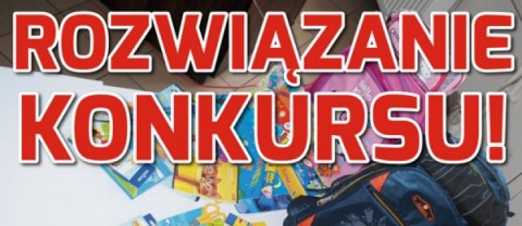 Plecaki dla Adriana i Natalki. Ale wygrali wszyscy! - Zdjęcie główne