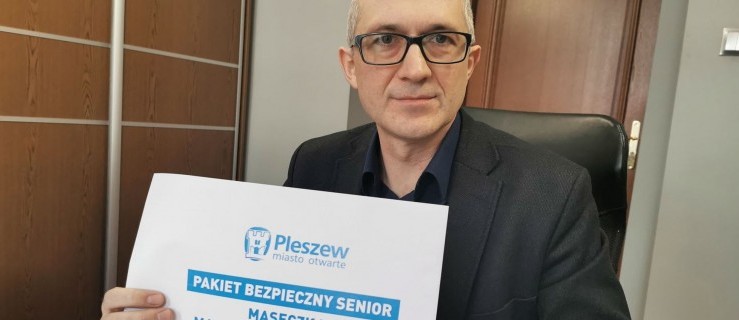 Pleszew. Władze miasta rozdadzą za darmo 7 tys. maseczek dla seniorów - Zdjęcie główne