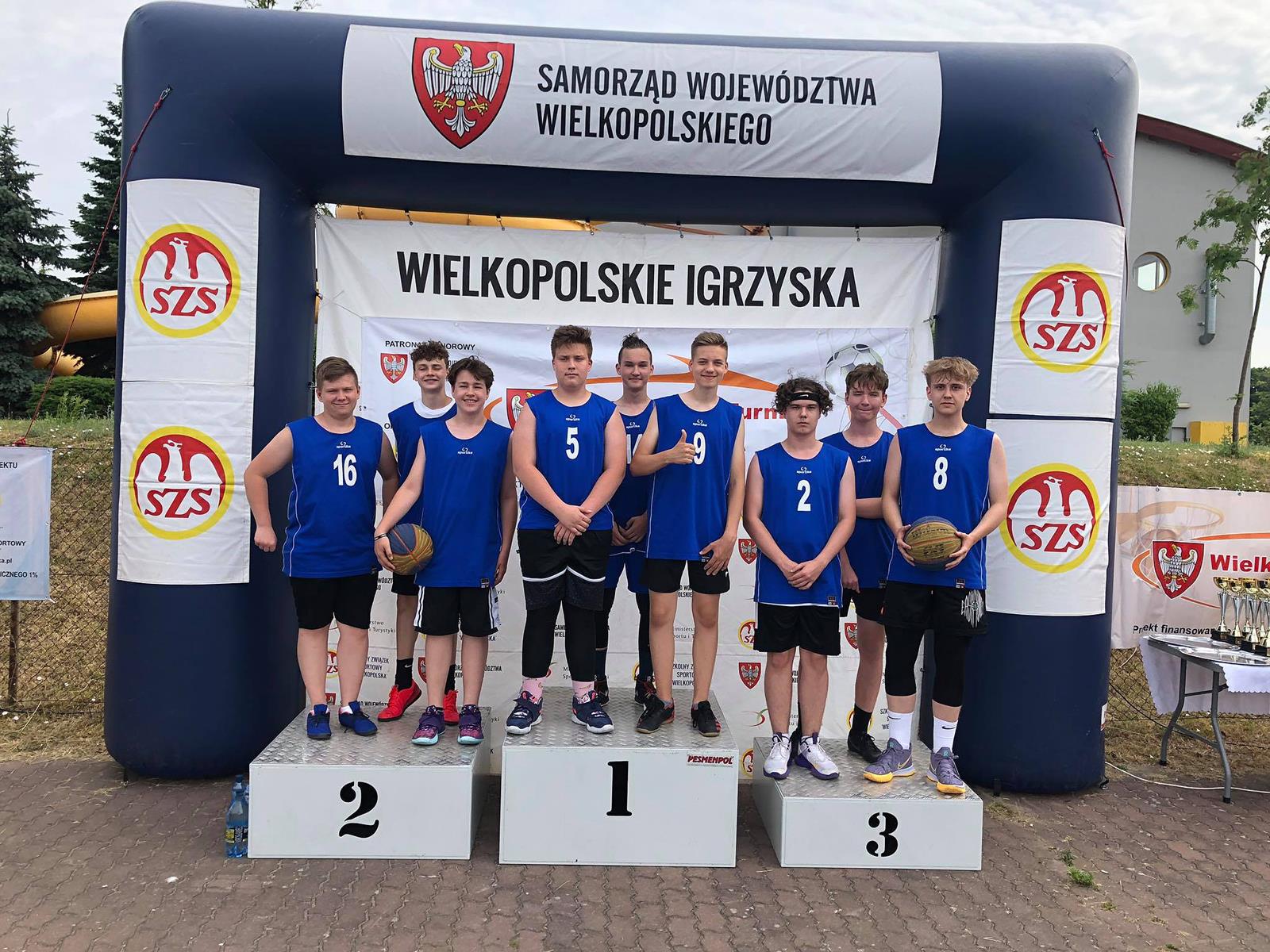 Koszykówka 3X3. Gołuchowianie w wielkopolskiej czołówce - Zdjęcie główne