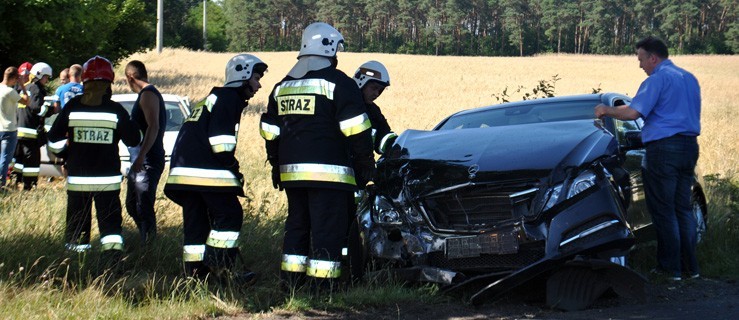 Zderzenie aut w Bogusławiu [zdjęcia] - Zdjęcie główne