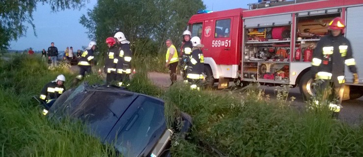 Wypadek w miejscowości Popówek - Zdjęcie główne
