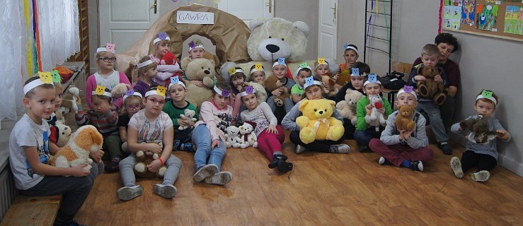 Świętowali dzień pluszaka - Zdjęcie główne