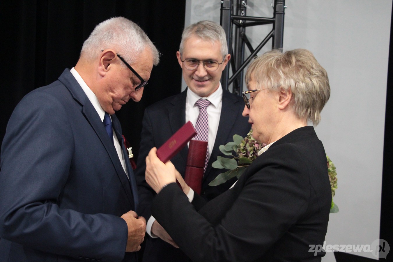 Piotr Hasiński - "Zasłużony dla Miasta i Gminy Pleszew"