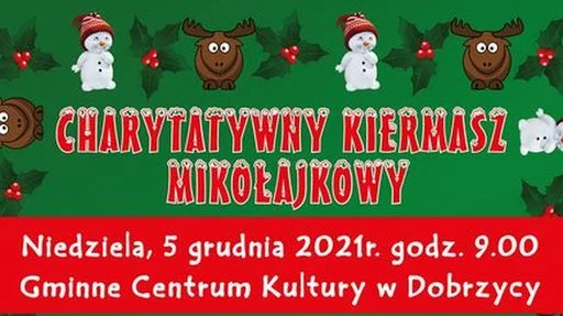 Mikołajkowy Kiermasz Charytatywny w Dobrzycy  - Zdjęcie główne