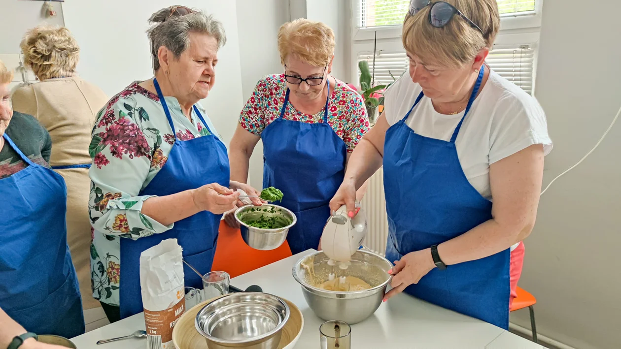 Warsztaty kulinarne w CWIO w Pleszewie. Królował szpinak! [ZDJĘCIA] - Zdjęcie główne