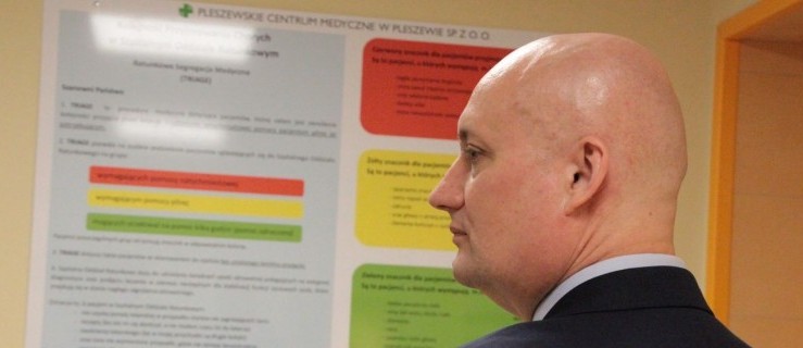 Wojewoda odwiedził pleszewski SOR po remoncie [ZDJĘCIA] - Zdjęcie główne