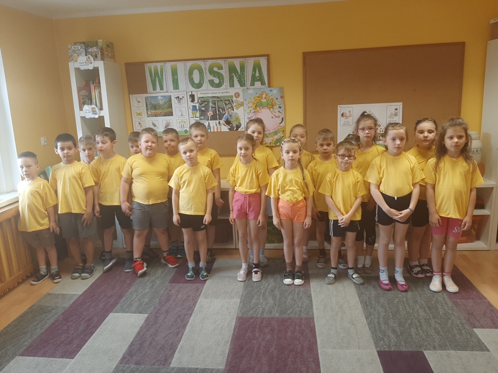 Olimpiada sportowa w przedszkolu "Słoneczne"