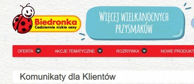 Kupujesz w Biedronce? Market wycofuje produkt. Można odzyskać pieniądze - Zdjęcie główne