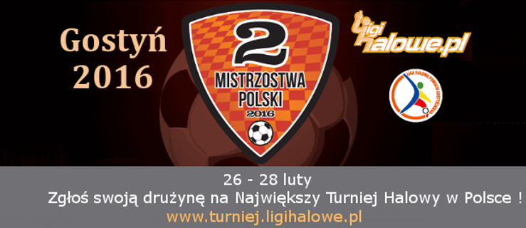 II Mistrzostwa Polski Halowej Piłki Nożnej w Gostyniu. Zostało jedno miejsce - Zdjęcie główne