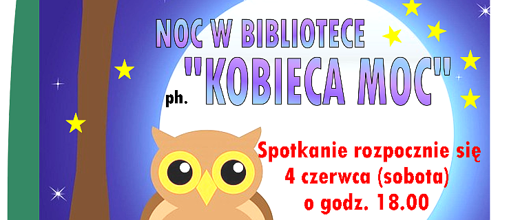 Noc w bibliotece tylko dla pań  - Zdjęcie główne