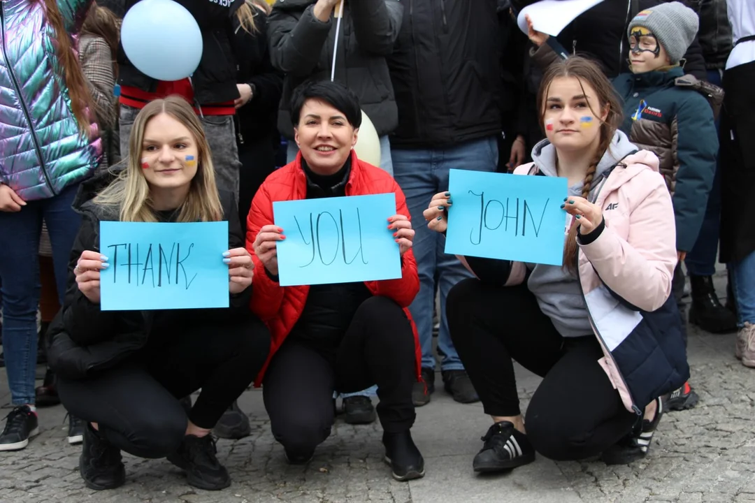 Piknik dla Ukrainy na pleszewskim rynku [ZDJĘCIA i FILM] - Zdjęcie główne