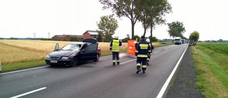 Wypadek na krajówce. Nie żyje pieszy - Zdjęcie główne