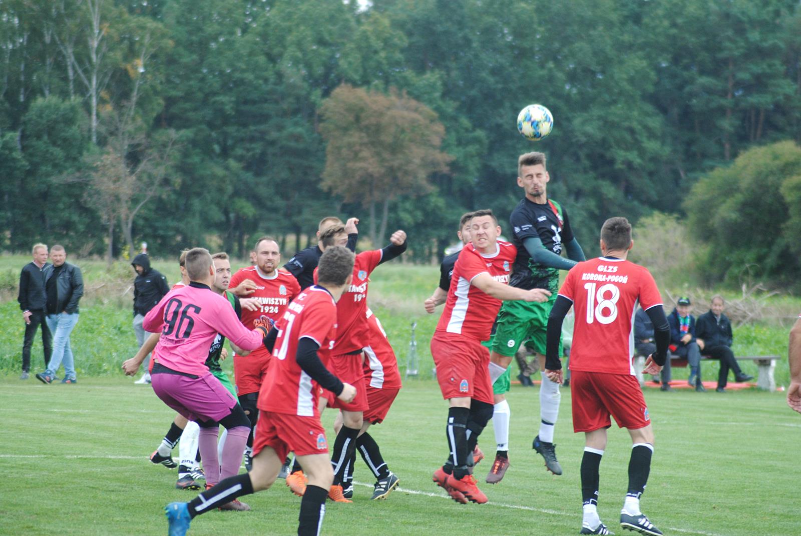 Las Kuczków - Korona-Pogoń Stawiszyn 2:0