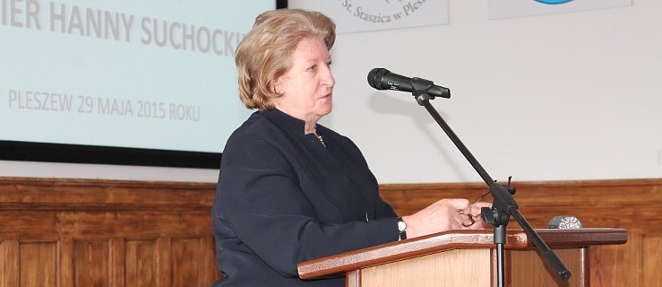 Hanna Suchocka na jubileuszu pleszewskiego samorządu  - Zdjęcie główne