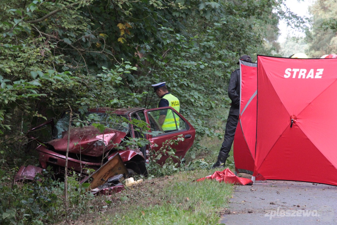 Tragiczny wypadek w gminie Chocz