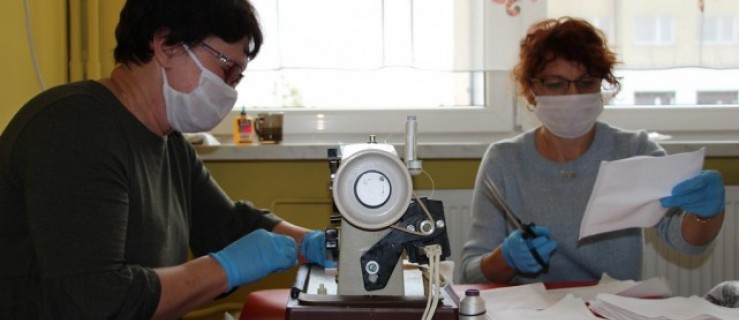 Koronawirus. W gminie Dobrzyca rozpoczęło się wielkie szycie maseczek! - Zdjęcie główne