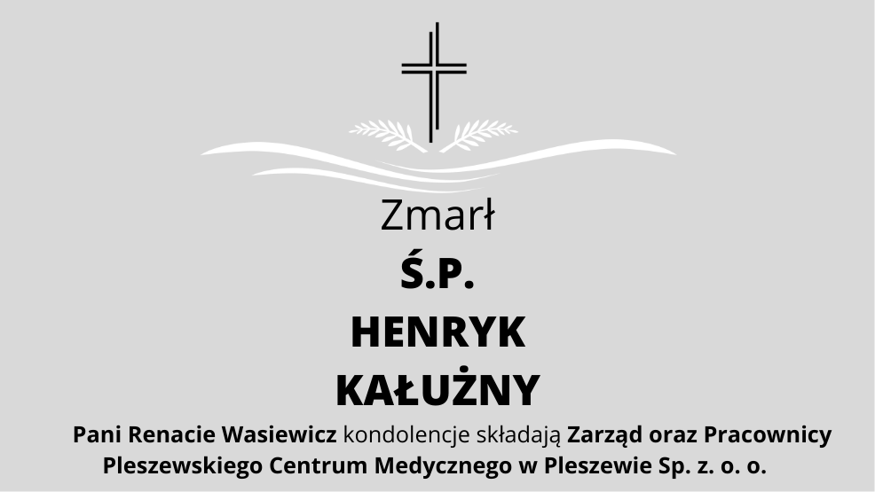 Zmarł Ś.P. Henryk Kałużny - Zdjęcie główne