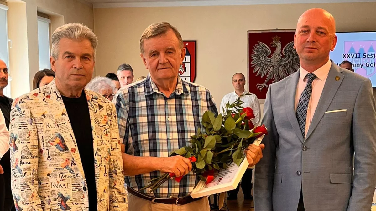 Były prezes LKS-u Gołuchów doceniony za wieloletnią działalność