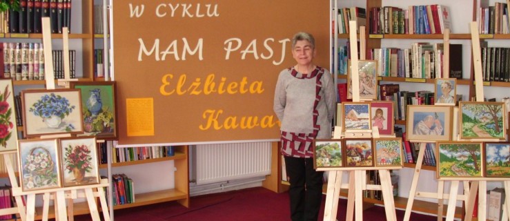 Dobrzyca. Pani Ela tworzy niezwykłe obrazy za pomocą… igły! - Zdjęcie główne