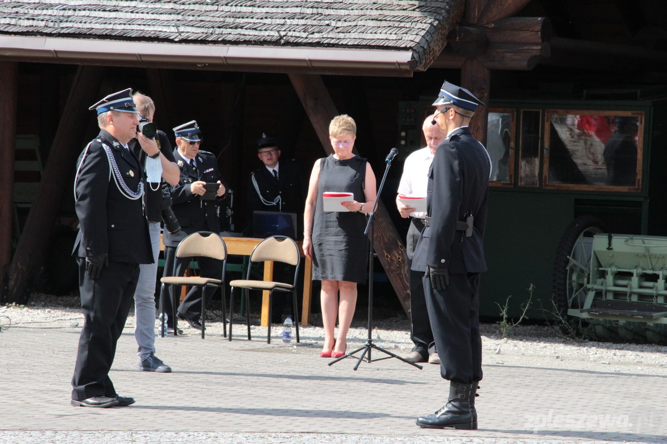 Nadanie nowego sztandaru dla OSP Gołuchów