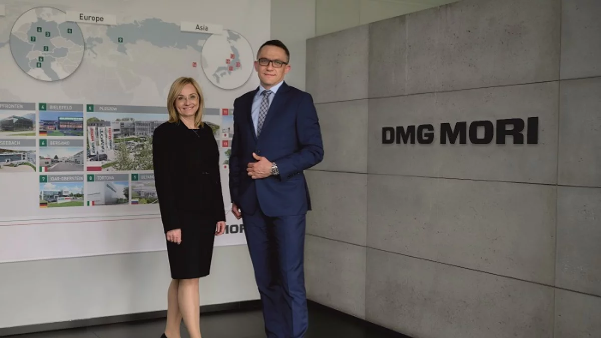 Open House w DMG MORI Poland w Pleszewie. Rozmowa z zarządem DMG MORI Poland: prezesem - Mariuszem Derbichem i dyrektor - Izabelą Spiżak - Zdjęcie główne