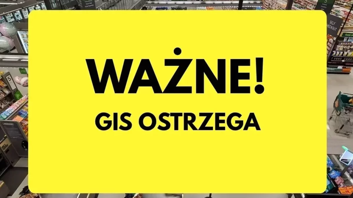 Pilny komunikat GIS. Te produkty zostały wycofane ze sprzedaży
