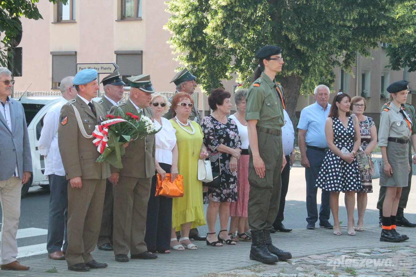 40-lecie Związku Żołnierzy Wojska Polskiego w Pleszewie