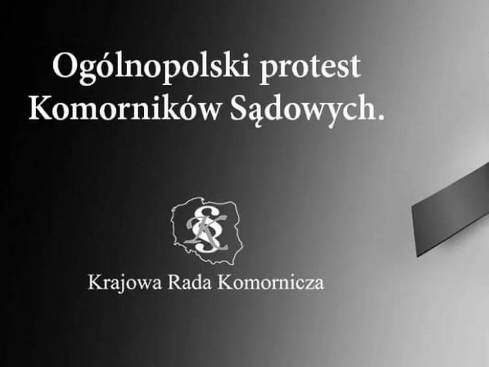 Protest komorników po tragedii w Łukowie. "To nie powinno się wydarzyć" - mówi pleszewski komornik - Zdjęcie główne