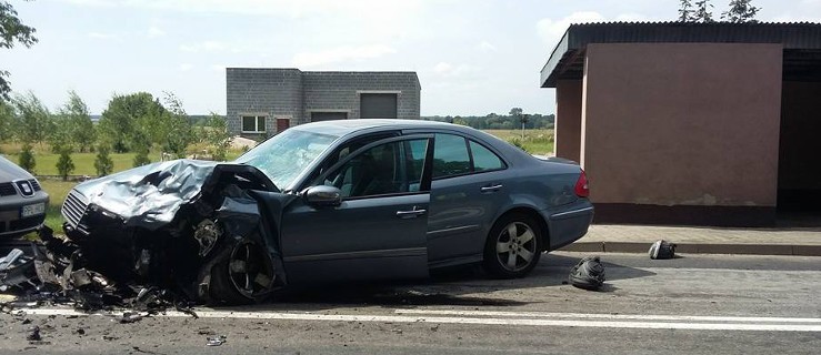 Wypadek na trasie Kalisz - Września - Zdjęcie główne