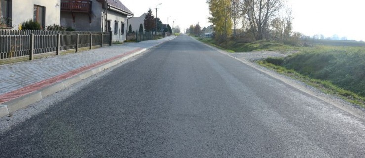Wyremontowali drogę z Fabianowa do  Sośnicy - Zdjęcie główne
