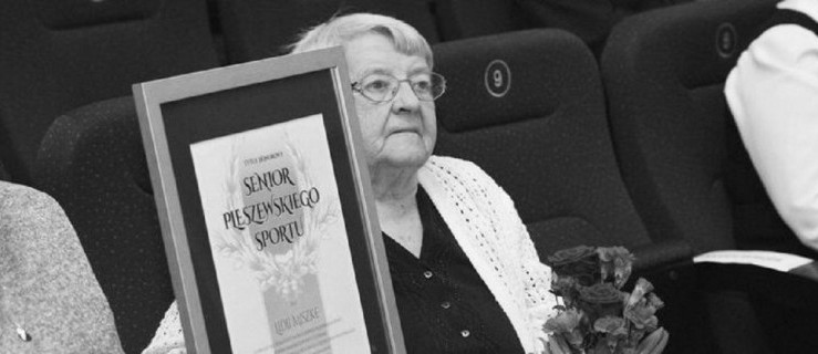 Pleszew. Smutna informacja. Zmarła Lidia Miszke - Senior Pleszewskiego Sportu - Zdjęcie główne