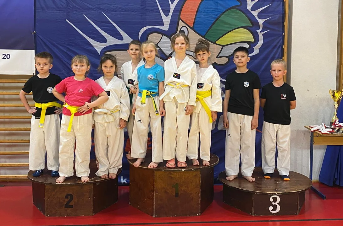 Udany start zawodników UKS Taekwondo Pleszew w Luboniu - Zdjęcie główne