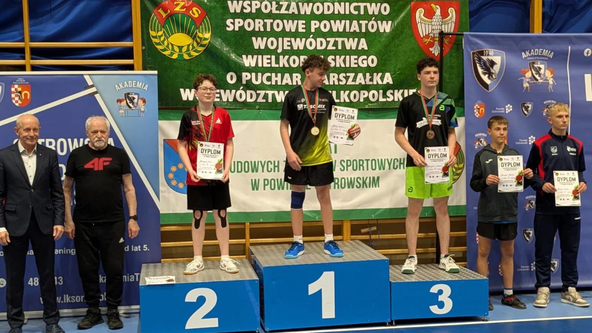 Tenisiści znów z medalami. Mistrzostwa Wielkopolski Zrzeszenia LZS