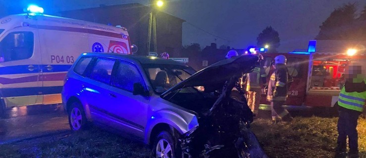 Wypadek na skrzyżowaniu - Zdjęcie główne