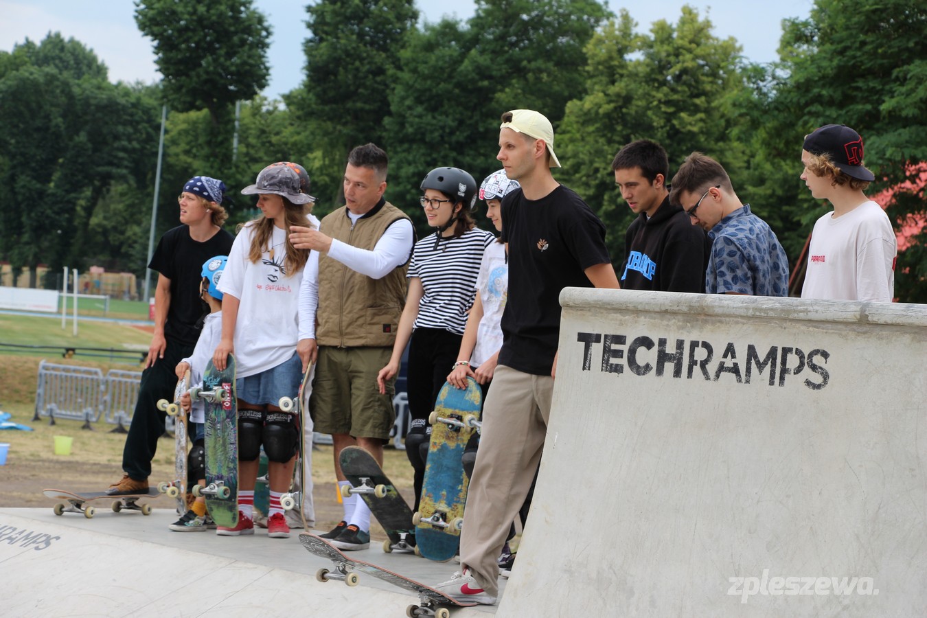 Otwarcie skateparku w Pleszewie