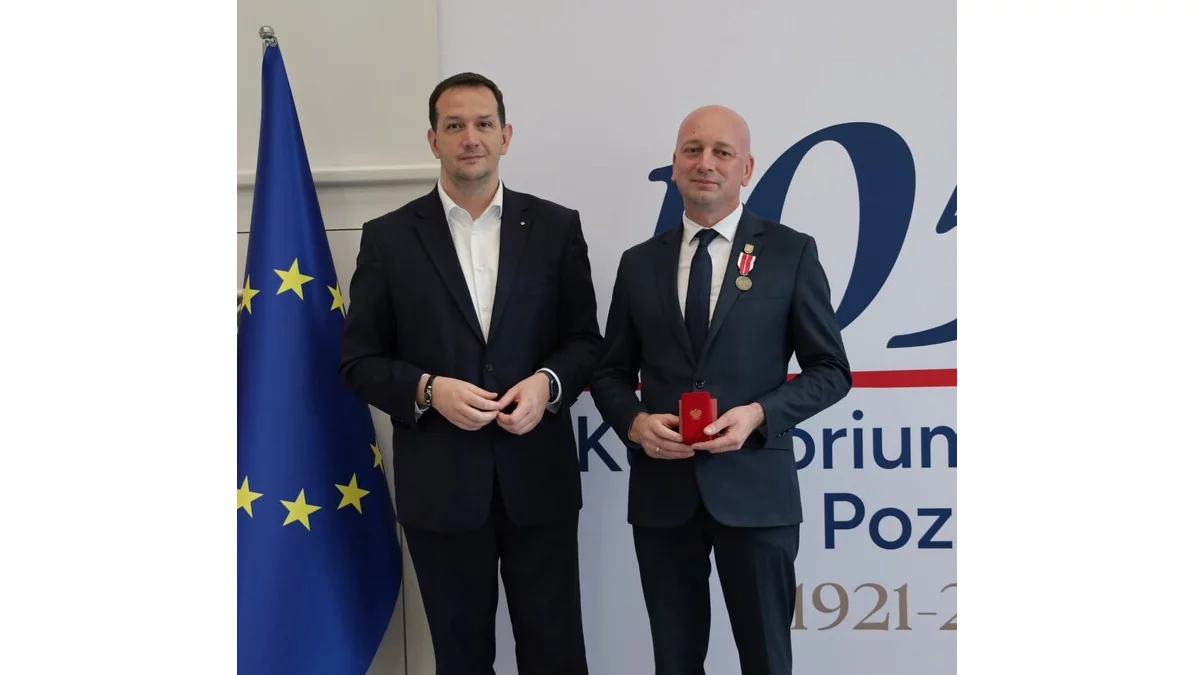 Medal Komisji Edukacji Narodowej dla wójta gminy Gołuchów