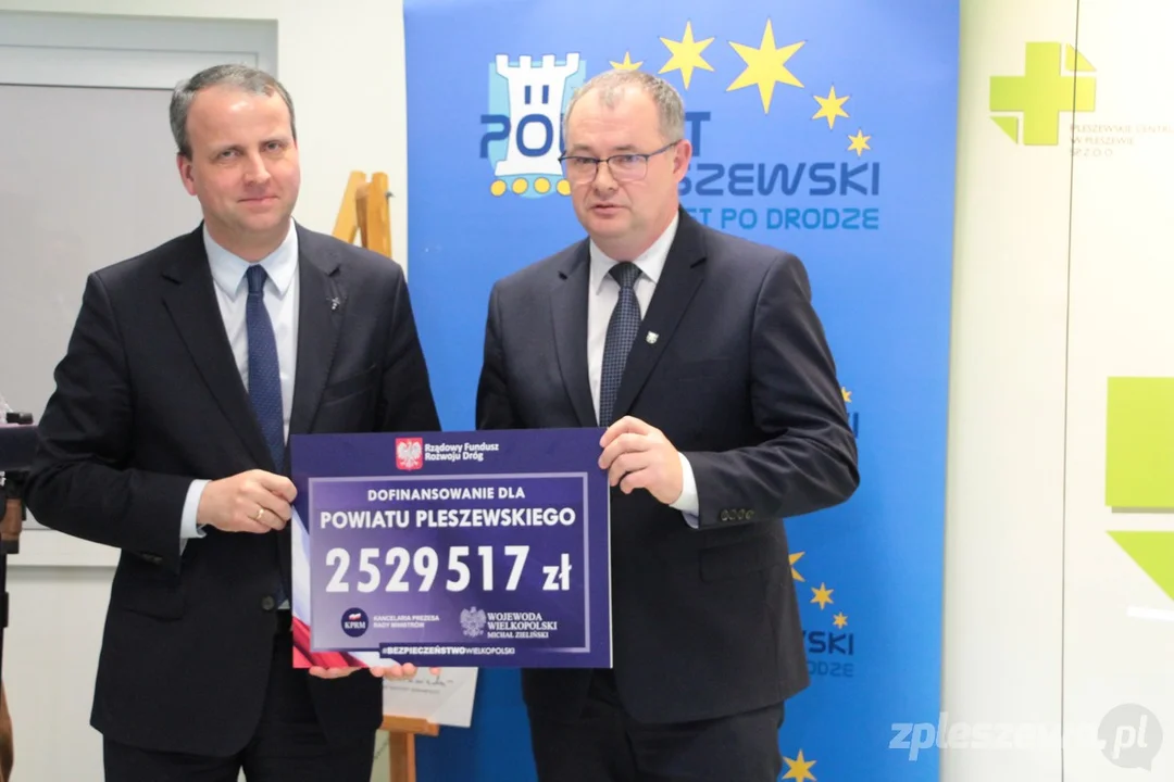 Powiat pleszewski pozyskał pieniądze na dużą inwestycję w Dobrzycy [ZDJĘCIA] - Zdjęcie główne
